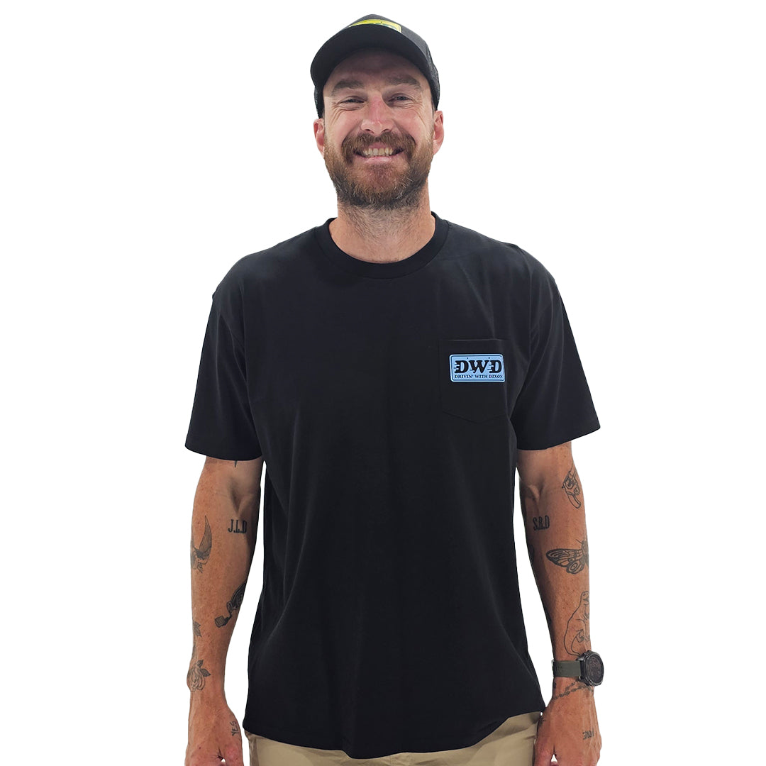 DWD BMW LS-E30 Graphic Pocket Tee - Black image 1