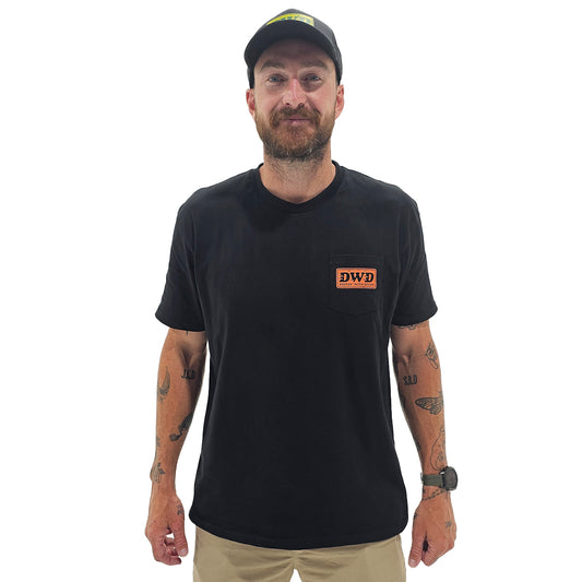 DWD RB-HX Ute Graphic Pocket Tee - Black image 1