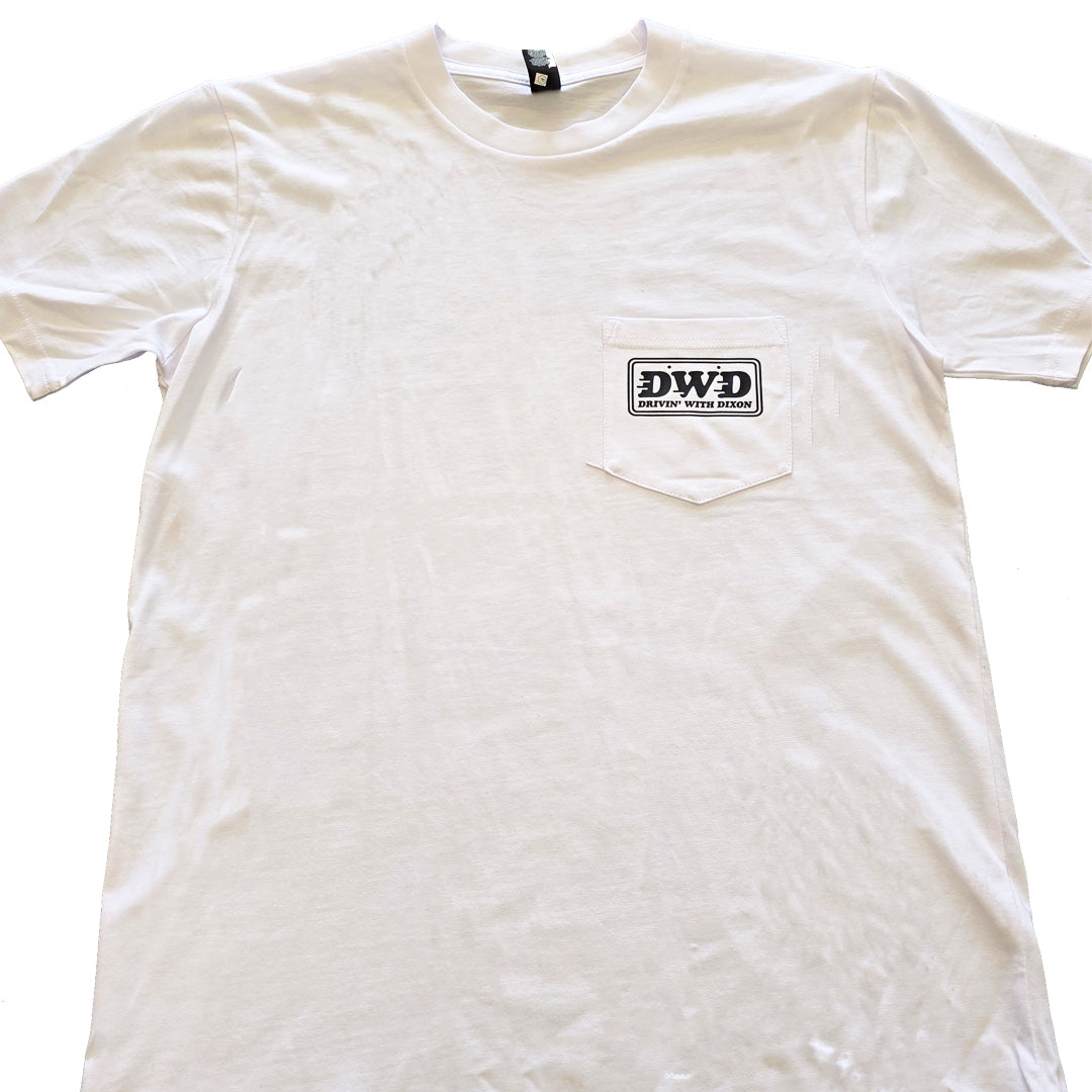 DWD Plate Tee - WHITE - Men's - 5x entries