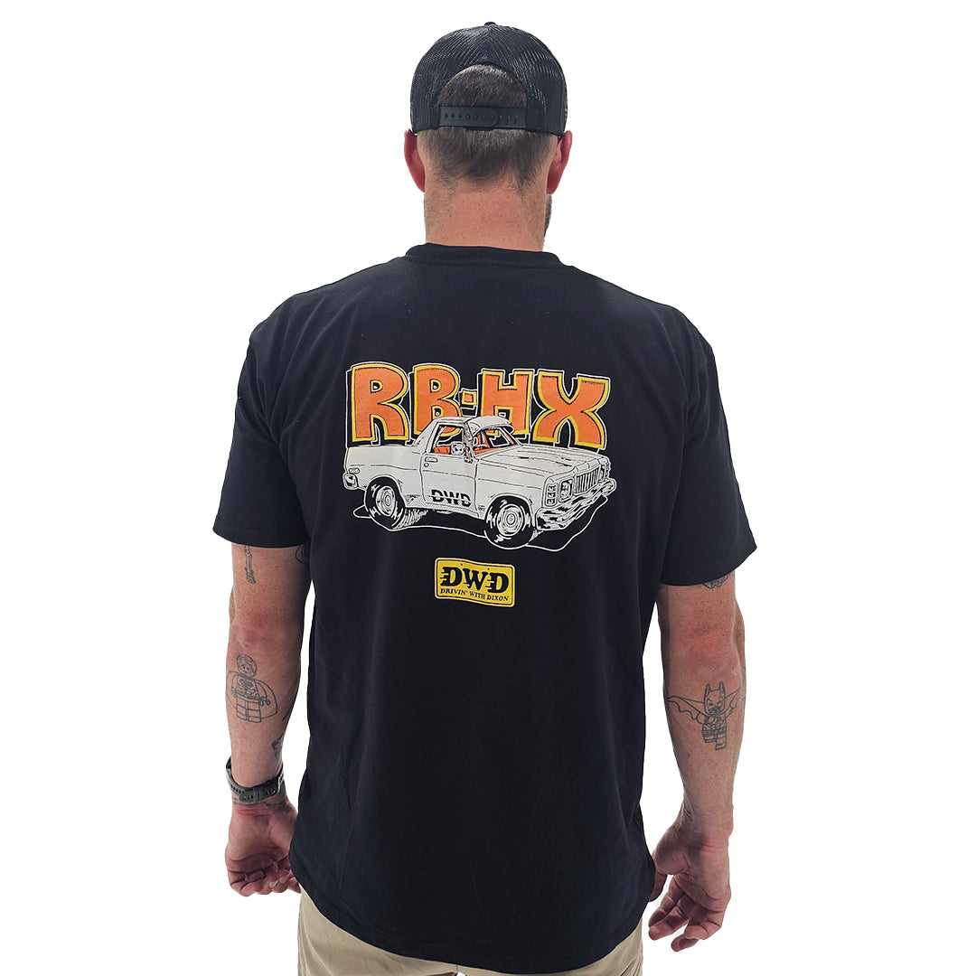 DWD RB-HX Ute Graphic Pocket Tee - Black image 0
