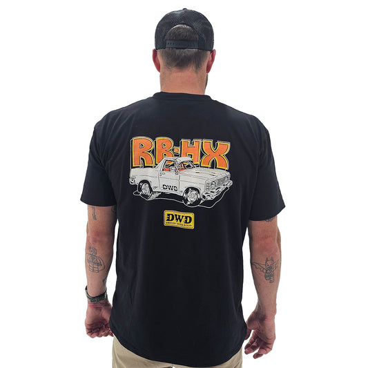 DWD RB-HX Ute Graphic Pocket Tee - Black image 0