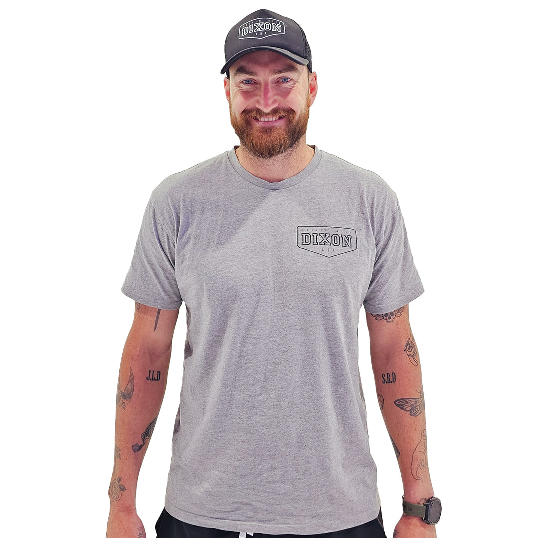 DWD Short-Sleeve Men's Tee - Grey image 0