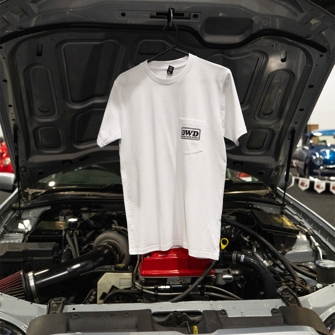 DWD Plate Tee - WHITE - Men's - 5x entries