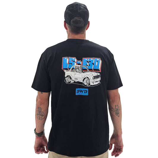 DWD BMW LS-E30 Graphic Pocket Tee - Black image 0